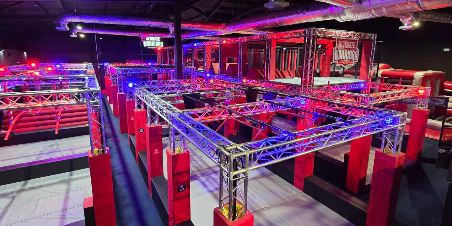 Ultimate Warriors Ninja obstacle - Indoor Family Activity in Gloucester